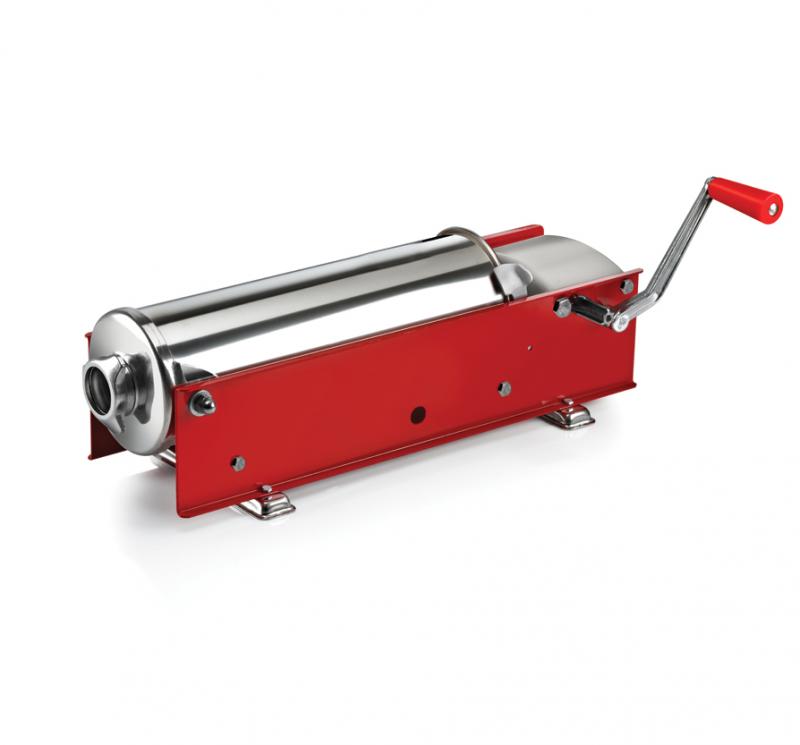 Elite Series Horizontal Two-Speed Gear-Driven Manual Sausage Stuffer with 15 lb. capacity